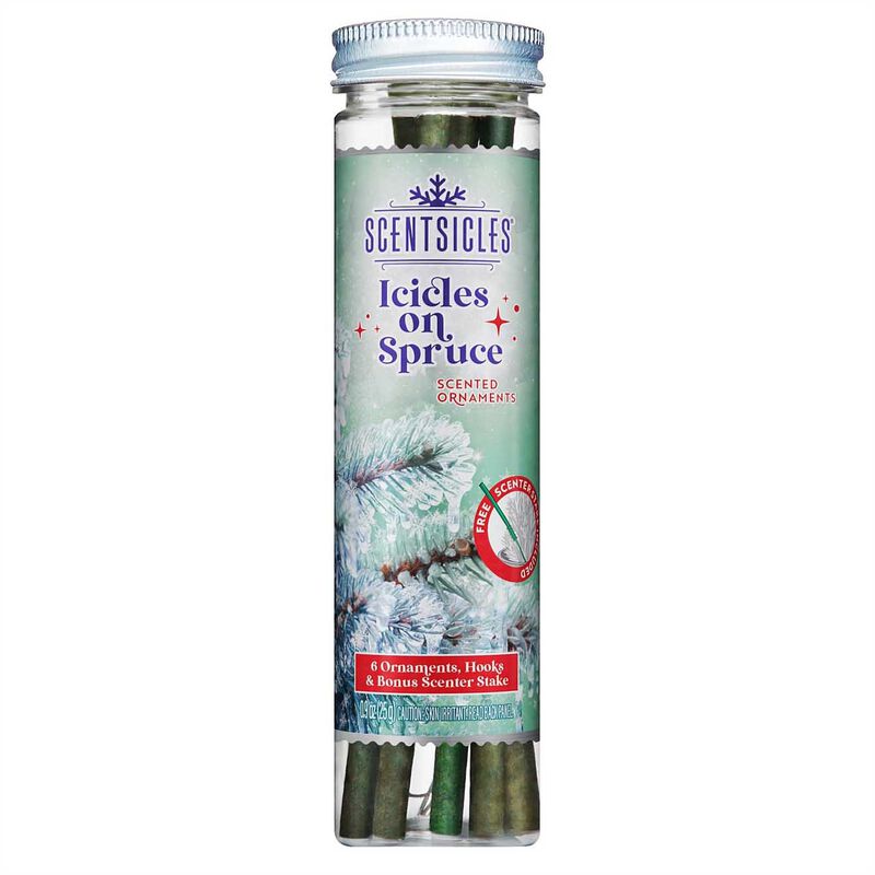 Vivendi Scentsicle Scented Tree Hanger, 6 Sticks - Icicles on Spruce image number 0